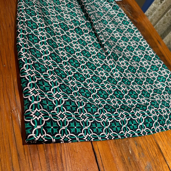 J. Crew "Swoop" Dress, Green & Navy, Women's 00 - Picture 5 of 11